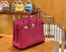 爱马仕 Birkin 25cm 拼色 Togo 德国进口小牛皮 全手工缝制