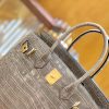 爱马仕 Birkin 30cm 斑鸠灰 金扣 一级皮 尼罗鳄鱼皮 臻品级别