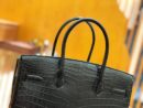 爱马仕 Birkin 30cm 经典黑 雾面 尼罗鳄鱼皮 金扣 原版蜜蜡线 顶级手缝 现货