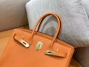 爱马仕 新增现货 birkin 铂金包 经典橙 德国进口小牛皮 金扣 30cm