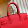 98d9312246e9903.jpg 爱马仕 Birkin 30cm 大红色 Togo小牛皮 金扣 原版蜜蜡线 顶级手工缝制