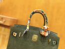 爱马仕 Birkin 30cm 丛林绿 金扣 南非KK级鸵鸟皮 全手工缝制