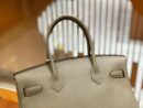 爱马仕 Birkin 30cm 斑鸠灰 Togo小牛皮 金扣 原版蜜蜡线 顶级手工缝制