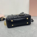 miumiu缪缪TooPretty系列5BB123保龄球手袋黑色