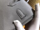 爱马仕 Birkin 30cm ( 铂金包) Togo小牛皮 锡器灰 原版蜜蜡线 全手工缝制