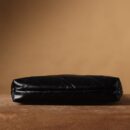 Chanel沙滩袋2024早春新款黑色/金扣免检版