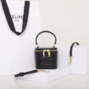 Celine*Triomphe系列手提袋10J763黑色免检版