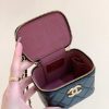 Chanel 高级手工坊双金珠系列盒子斜挎包 AP2292黑色