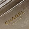 Chanel Flap Bag 新款金属球包金珠CF大Mini AS1787灰蓝