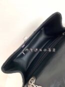 Chanel 纯原厂2.55 reissue系列单肩斜挎包 A37585黑色银扣