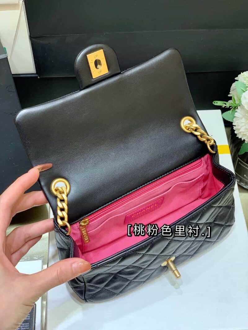 Chanel Classic flap bag CF宝石包 AS2380黑色 - Image 2