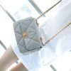 Chanel香奈儿 19 Flap Bag AS1160小号26C灰色