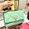 IMG_134420210226-155101.jpg Chanel香奈儿 19 Flap Bag AS1160小号26C牛油果绿
