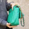 IMG_136420210226-160926.jpg Chanel香奈儿 19 Flap Bag AS1161中号30CM绿色