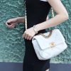 IMG_144420210226-191745.jpg Chanel香奈儿 19 Flap Bag AS1160小号26C白色