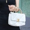IMG_144520210226-191745.jpg Chanel香奈儿 19 Flap Bag AS1160小号26C白色