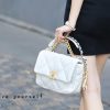 IMG_144620210226-191745.jpg Chanel香奈儿 19 Flap Bag AS1160小号26C白色