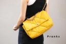 Chanel香奈儿 19 Flap Bag AS1160 AS1161 黄