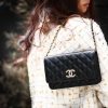 Chanel/香奈儿 2021小香最新宝石扣woc单肩斜挎包