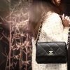 Chanel/香奈儿 2021早春新款Chanel链条字母口盖包