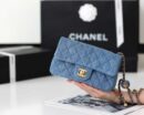 CHANEL Flap Bag CF金球牛仔布 AS1787