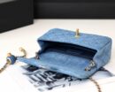 CHANEL Flap Bag CF金球牛仔布 AS1787