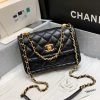 Chanel香奈儿 Button on top 2020新款纽扣包 AS2055