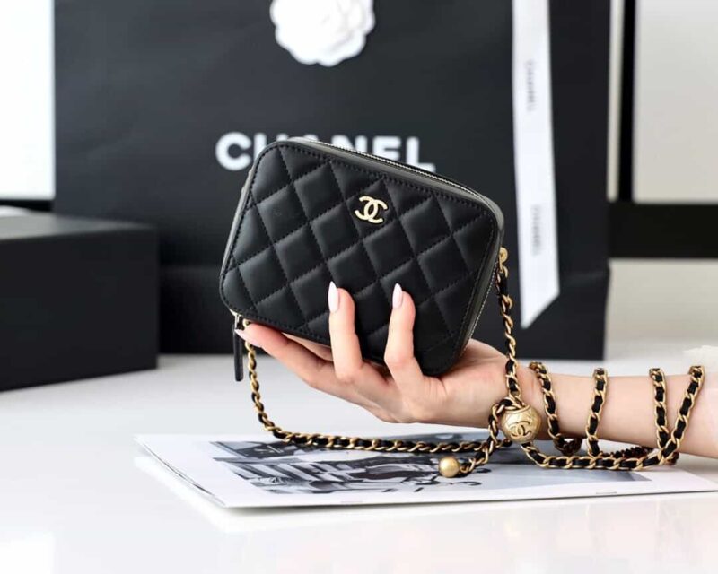 CHANEL 2022cc 早春度假系列金球小相机包 AP2463