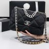 IMG_225420211222-212132.jpg CHANEL Flap 19bag 30CM黑色银扣 AS1161