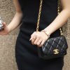Chanel香奈儿 2020秋冬复古金币链条口盖包 小号