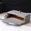Chanel Flap Bag CF羊皮大Mini金球包 AS1787灰色