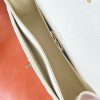 CHANEL Haas原厂胎牛粗鱼子酱Classic flap bag CF30 A58600奶昔白香槟金扣