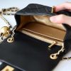 Chanel Flap Bag CF Mini羊皮方胖子金球包 AS1786黑色