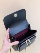 Chanel Haas牛皮纯原厂邮差包 A93749黑色