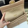 Chanel CF25 Classic flap bag A01112粉色小球纹金扣