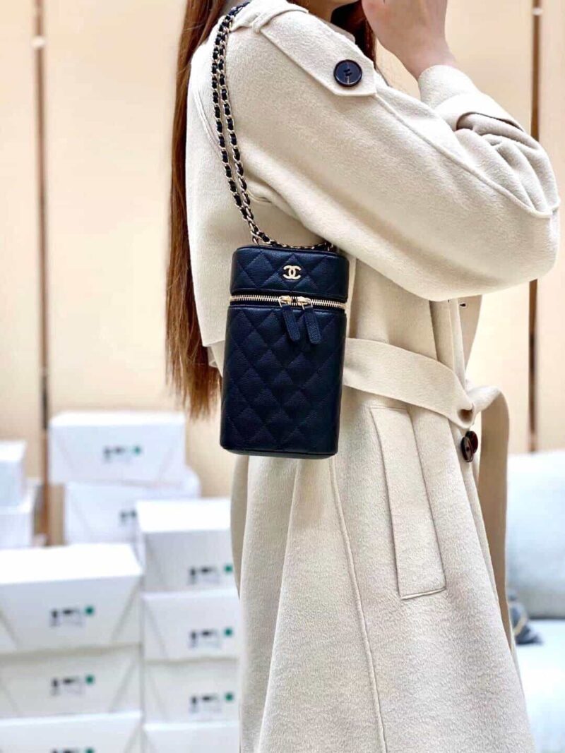 Chanel香奈儿 纯原厂牛皮链条手机包 AP2084 - Image 2
