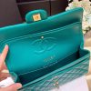 IMG_486020220212-152756.jpg Chanel香奈儿 CF25 Classic flap bag A01112宝石绿牛皮金扣