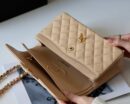 CHANEL CF23 Classic flap bag A01113球纹牛皮杏色
