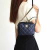 CHANEL 幻彩颗粒压花牛皮横款相机包 AS2856黑色