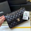 Chanel香奈儿 CF23 Classic flap bag A01113黑色球纹牛皮