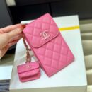 Chanel 2021ss手机包+耳机包二合一 AP2033