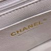 Chanel 经典之CF大mini带手腕版本 AS2431白色