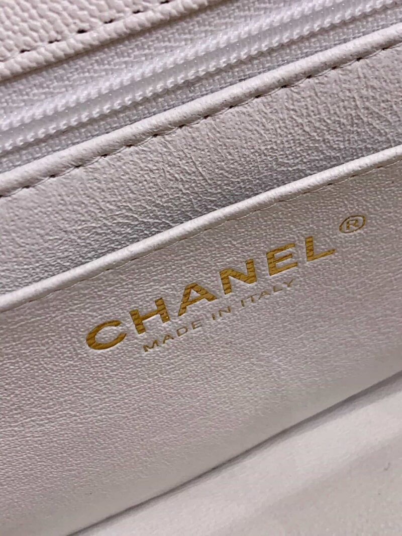 Chanel 经典之CF大mini带手腕版本 AS2431白色 - Image 2