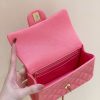 Chanel 经典之CF大mini带手腕版本 AS2431粉色