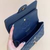 Chanel CF23 Classic flap bag A01113深蓝色