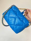 Chanel香奈儿 19 Flap Bag AS1160小号26CM蓝色