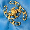 Chanel香奈儿 19 Flap Bag AS1160小号26CM蓝色