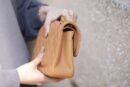 Chanel CF23 Classic flap bag A01113杏色