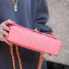 Chanel CF23 Classic flap bag A01113粉色