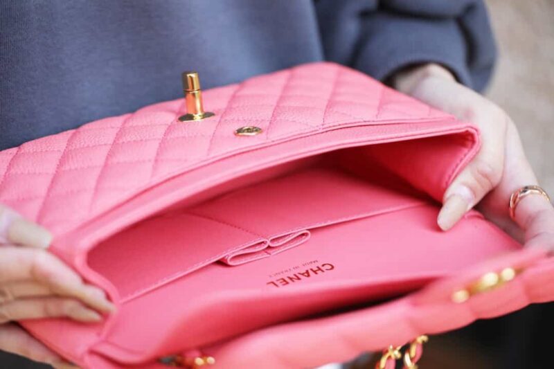 Chanel CF23 Classic flap bag A01113粉色 - Image 15